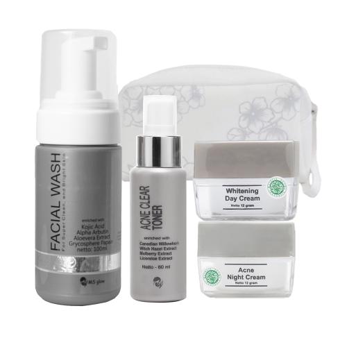 ms glow acne asli dan palsu