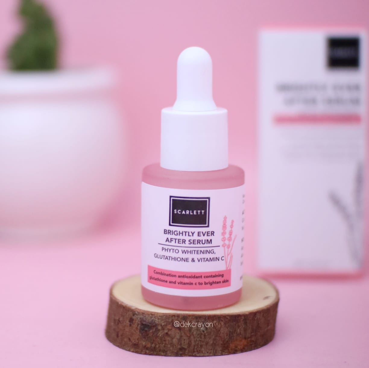 cara menggunakan serum scarlett